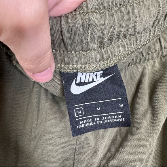 Nike Mens Green Colorblock Joggers Size Medium - Picture 6 of 8